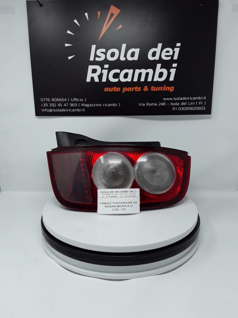 Fanale Usato - Posteriore Dx Nissan Micra k12