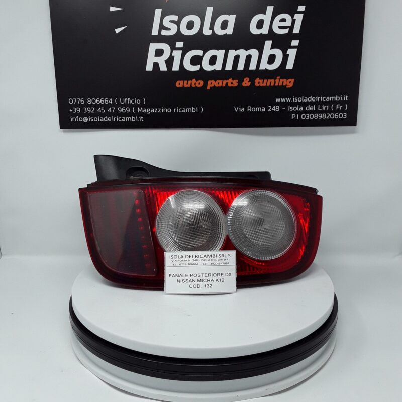 Fanale Usato - Posteriore Dx Nissan Micra k12