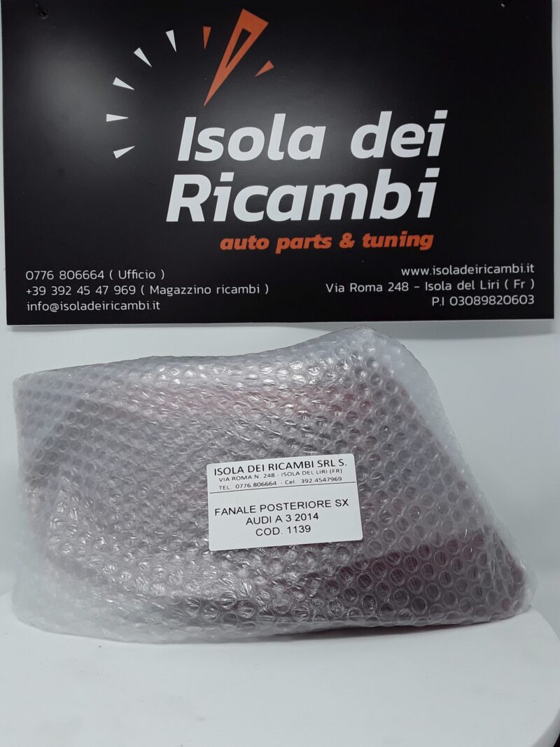 Fanale Usato - Posteriore Sinistro Audi A3 Anno 2014