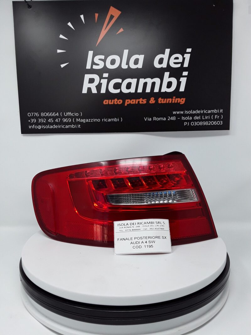 Fanale Usato  -  Posteriore Sinistro Audi A4 SW
