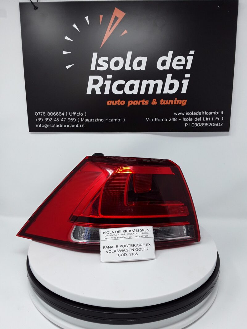 Fanale Usato -  Posteriore Sinistro Volkswagen Golf 7