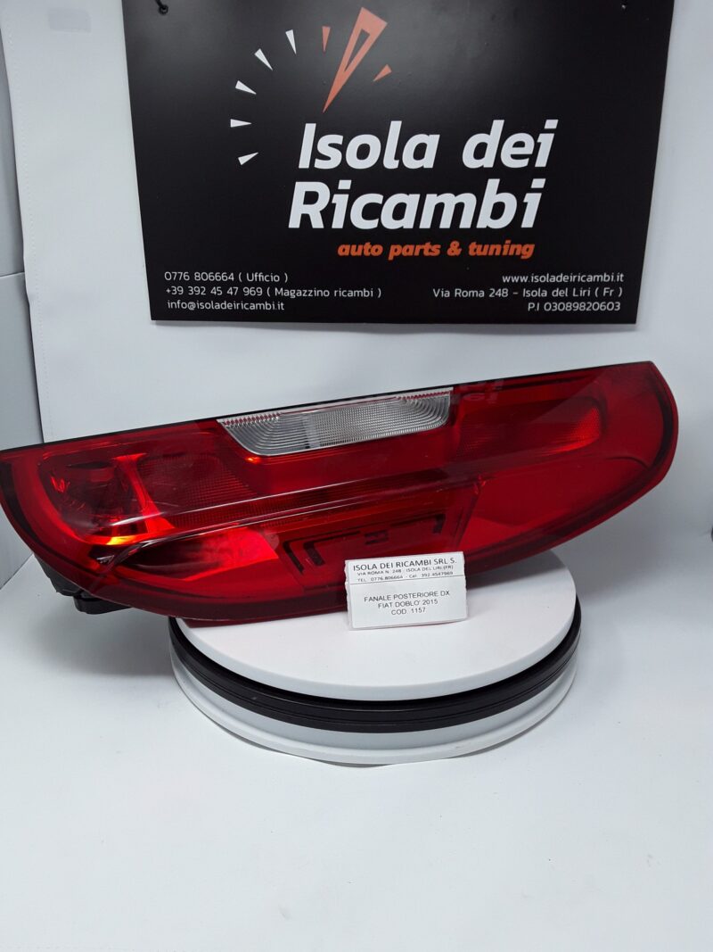 Fanale Usato -  Posteriore Destro Fiat Doblo Anno 2015