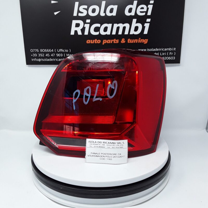 Fanale Usato - Posteriore Destro Volkswagen Polo Anno 2013/2017