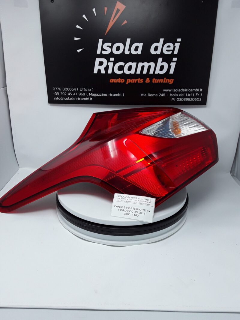 Fanale Usato - Posteriore Sinistro Ford Focus Anno 2016