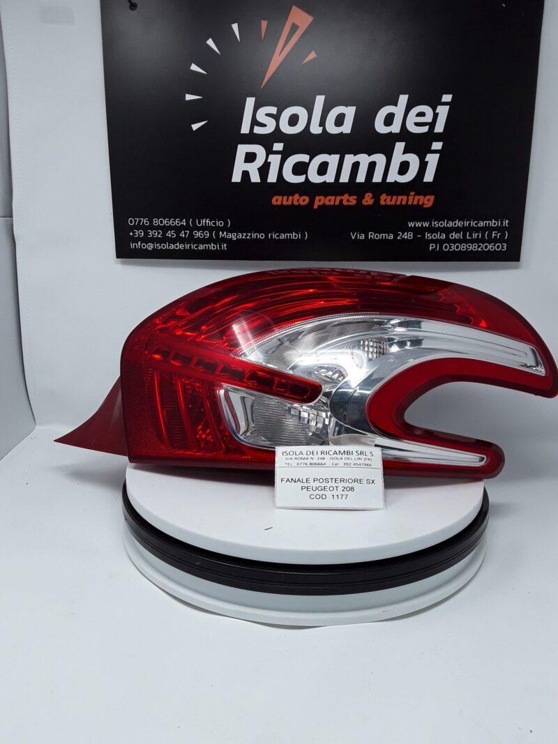 Fanale Usato - Posteriore Sinistro Peugeot 208