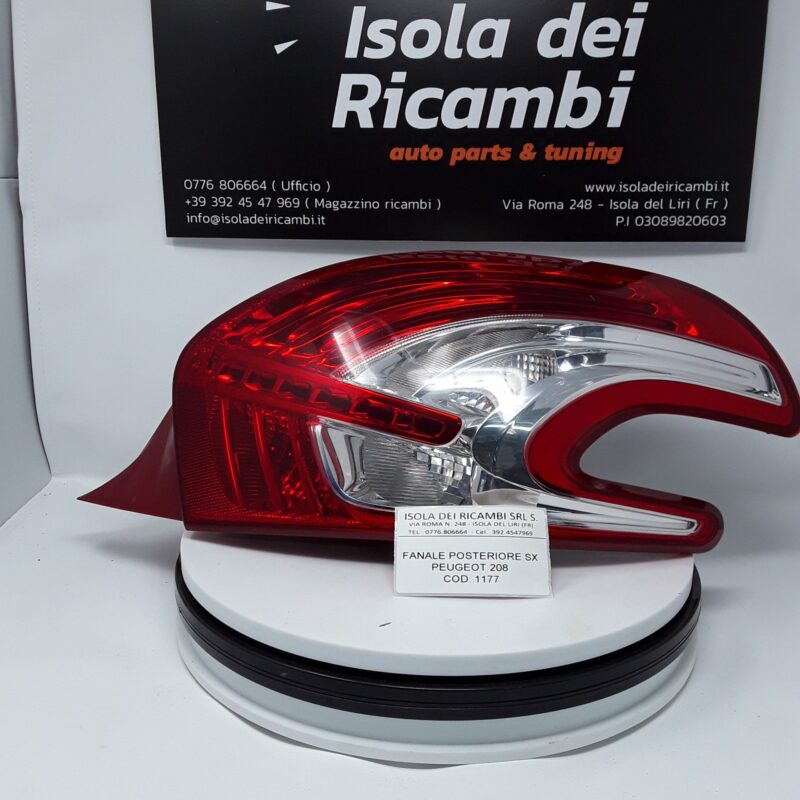 Fanale Usato - Posteriore Sinistro Peugeot 208