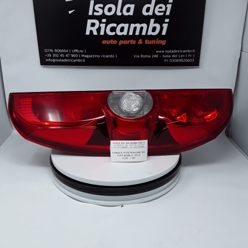 Fanale Usato -  Posteriore Sinistro Fiat Doblo Anno 2013