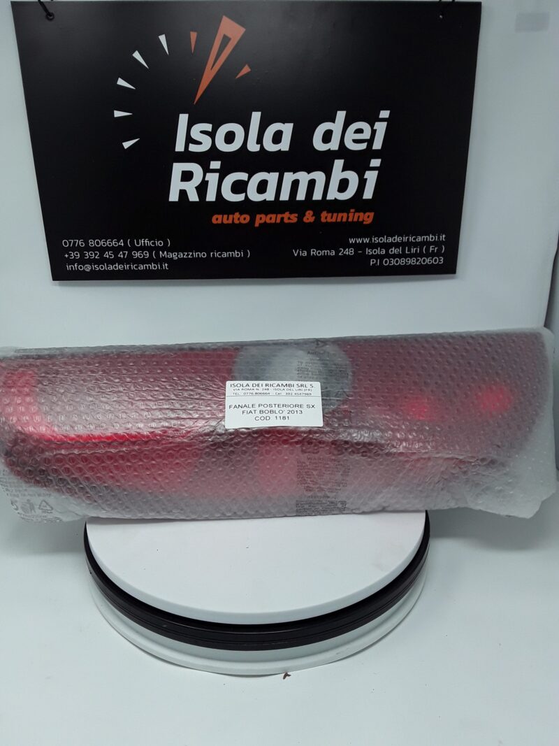 Fanale Usato -  Posteriore Sinistro Fiat Doblo Anno 2013
