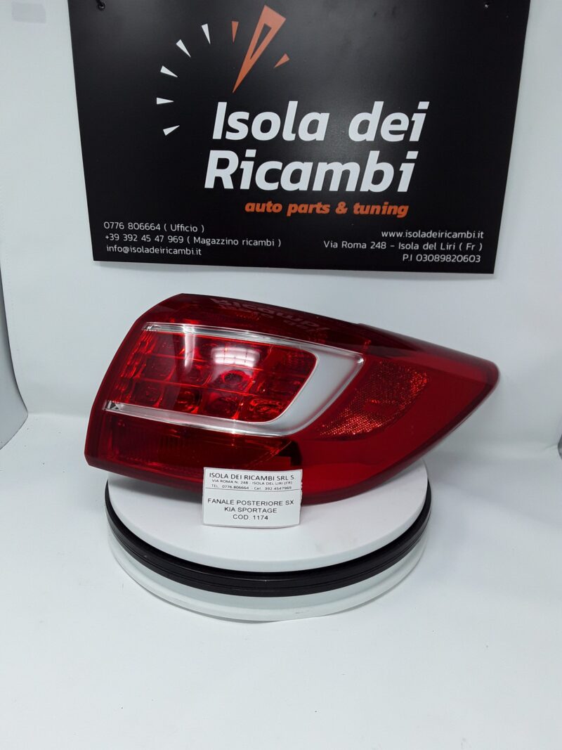 Faro Usato -  Posteriore Sinistro Kia Sportage
