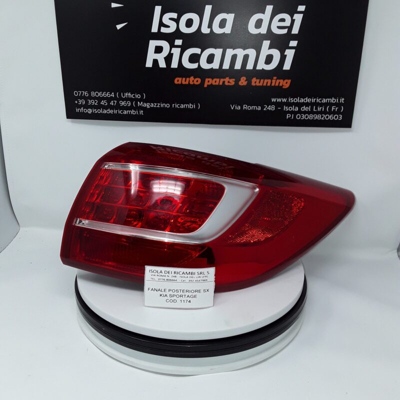 Faro Usato -  Posteriore Sinistro Kia Sportage