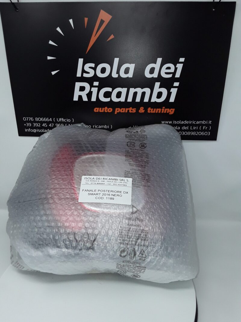 Faro Usato -  Posteriore Destro Smart Anno 2016