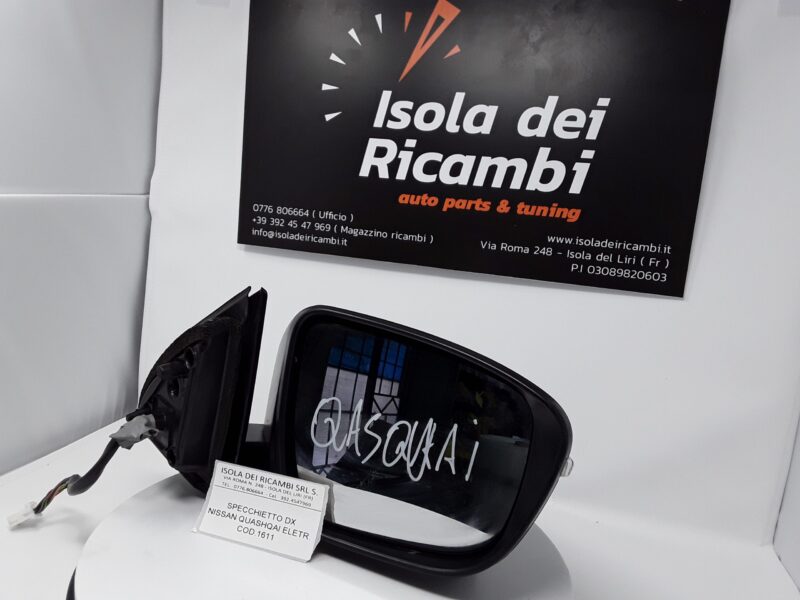 Specchietto Usato - Retrovisore Destro Nissan Quashqai