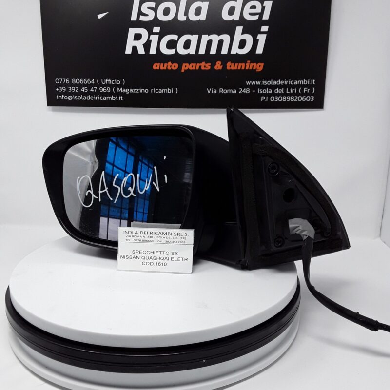 Specchietto Usato -  Retrovisore Sinistro Nissan Quashqai Anno 2008