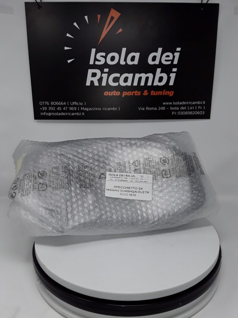 Specchietto Usato -  Retrovisore Sinistro Nissan Quashqai Anno 2008