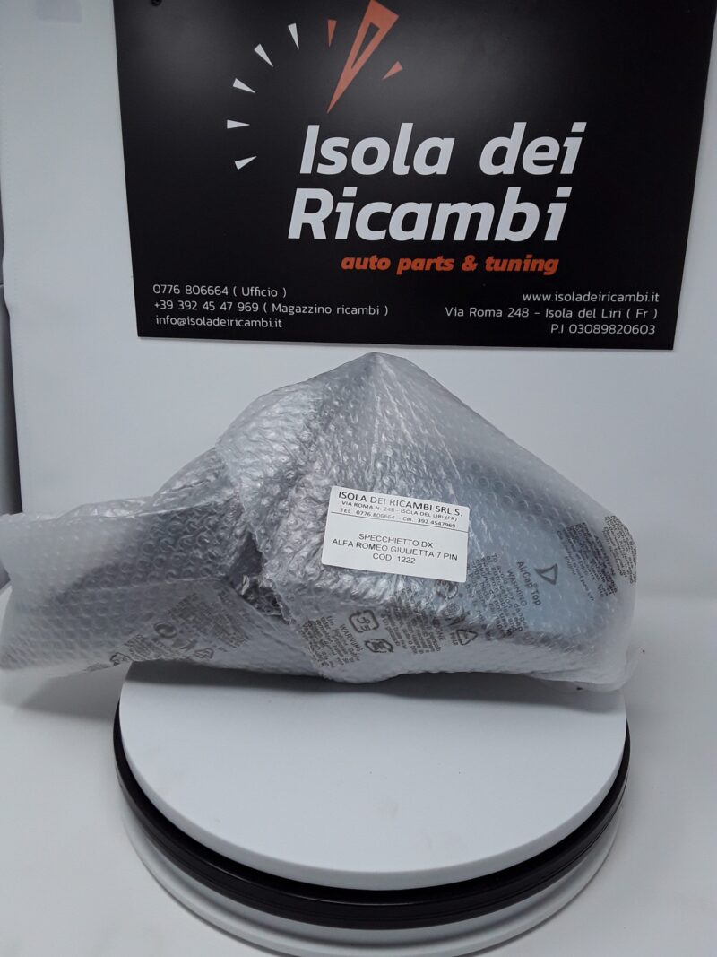 Specchietto Usato - Retrovisore Destro Alfa Romeo Giulietta 7 Pin