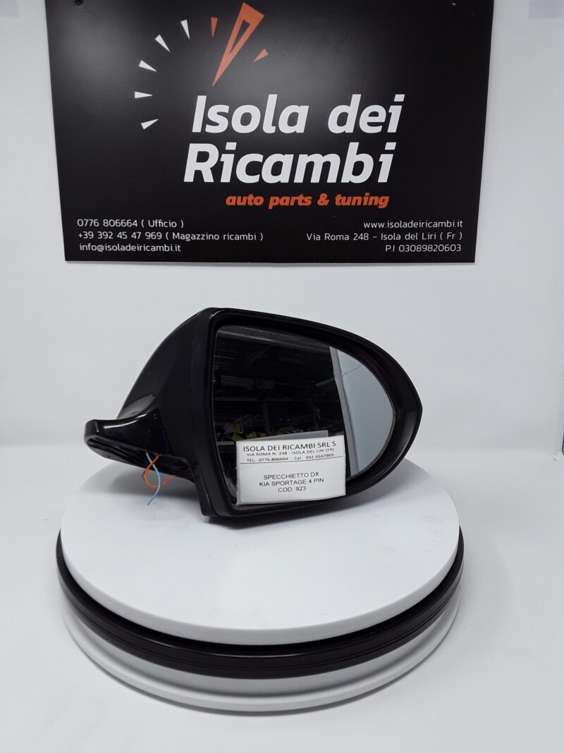 Specchietto Usato -  Retrovisore Destro Kia Sportage 4 Pin