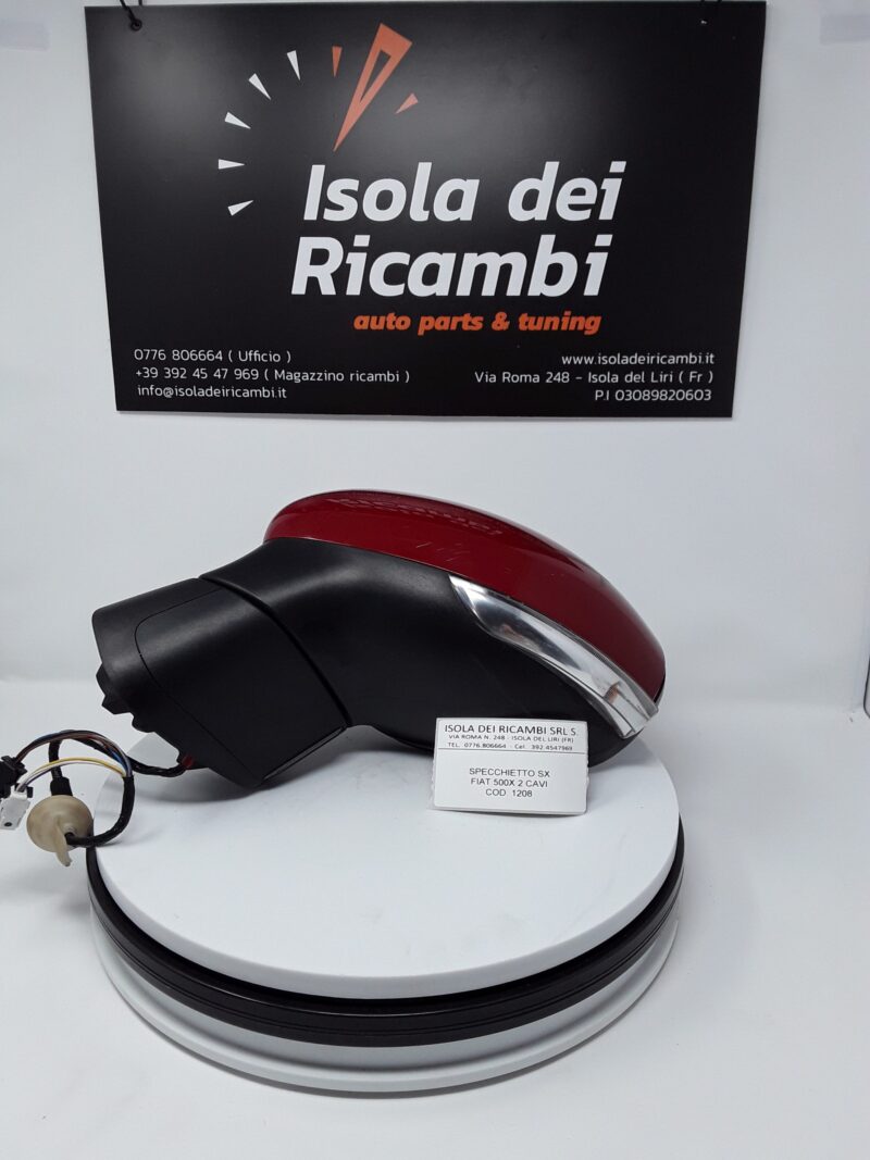 Specchietto Usato - Retrovisore Sinistro Fiat 500X 2 Cavi