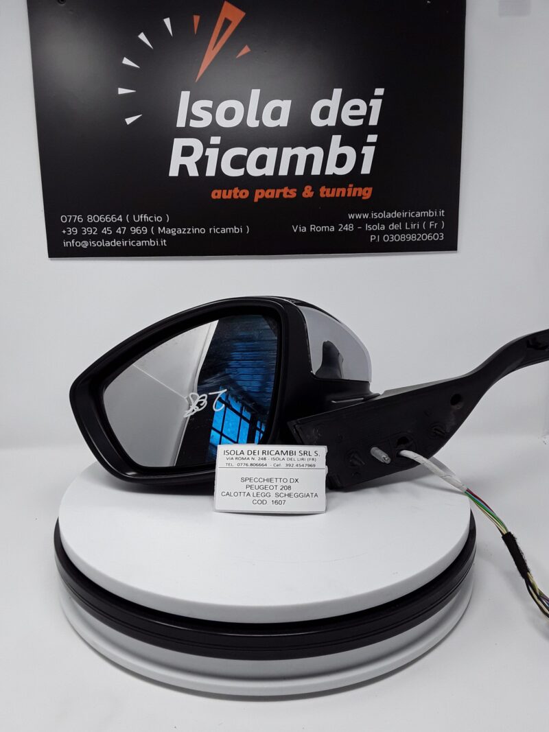 Specchietto Usato -  Retrovisore Sinistro  Peugeot 208