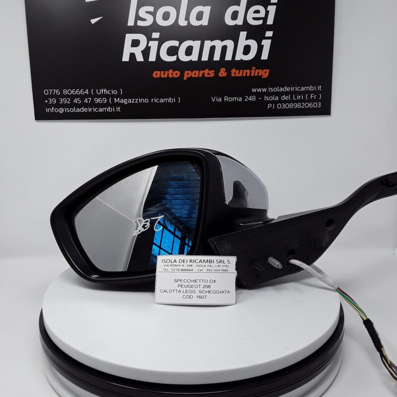 Specchietto Usato -  Retrovisore Sinistro  Peugeot 208