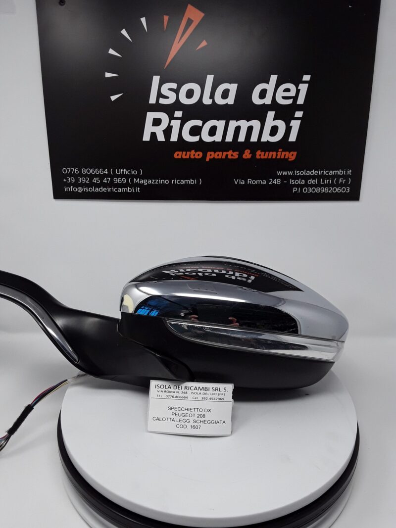 Specchietto Usato -  Retrovisore Sinistro  Peugeot 208