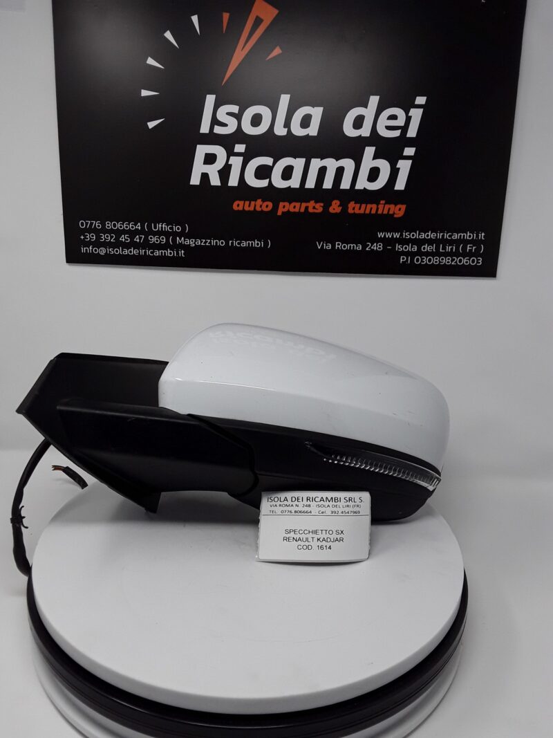 Specchietto Usato -  Retrovisore Sinistro Renault Kadjar