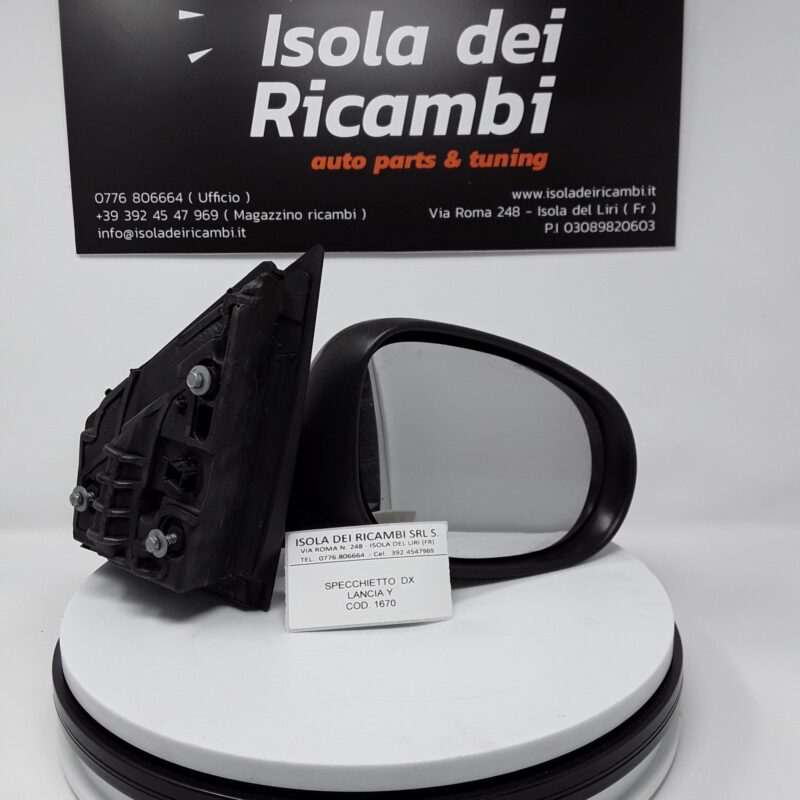 Specchietto Usato -  Retrovisore Destro Lancia Ypsilon 1 Serie No Vetrino