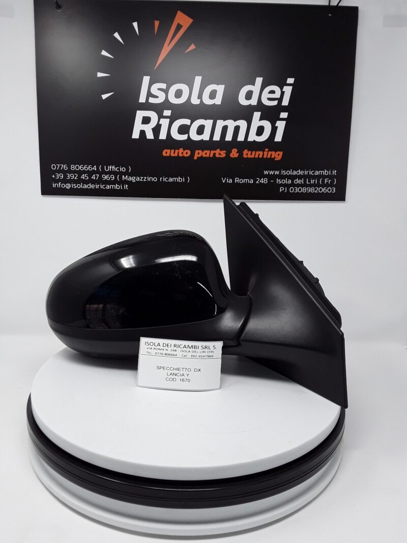 Specchietto Usato -  Retrovisore Destro Lancia Ypsilon 1 Serie No Vetrino