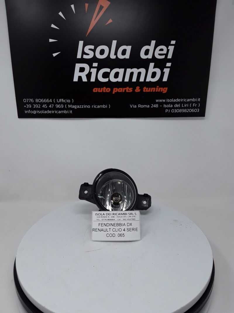 Fendinebbia Usato - Destro Renault Clio 4° Serie