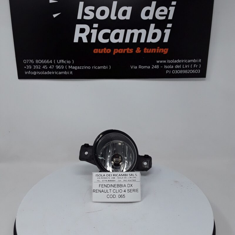 Fendinebbia Usato - Destro Renault Clio 4° Serie