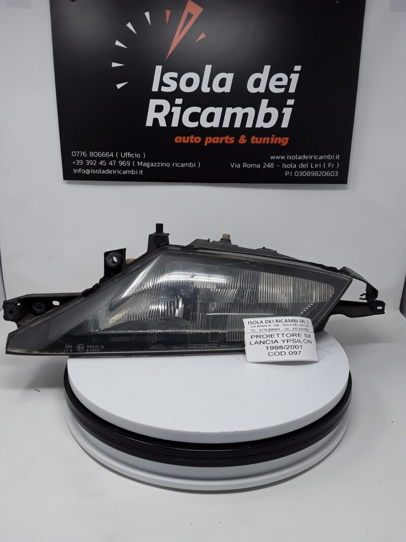 Fanale Usato - Anteriore Sinistro Lancia Ypsilon 1999 / 2001
