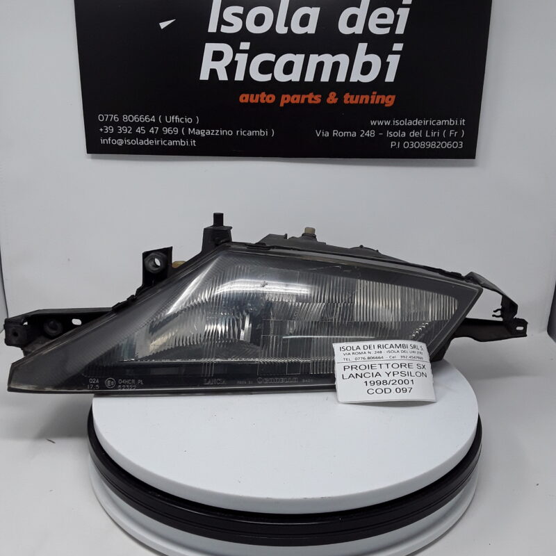 Fanale Usato - Anteriore Sinistro Lancia Ypsilon 1999 / 2001