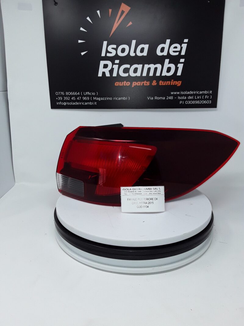 Fanale Usato -  Posteriore Destro Opel Astra 2015