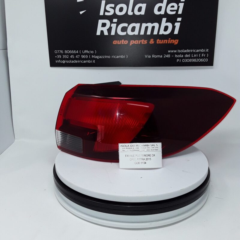 Fanale Usato -  Posteriore Destro Opel Astra 2015