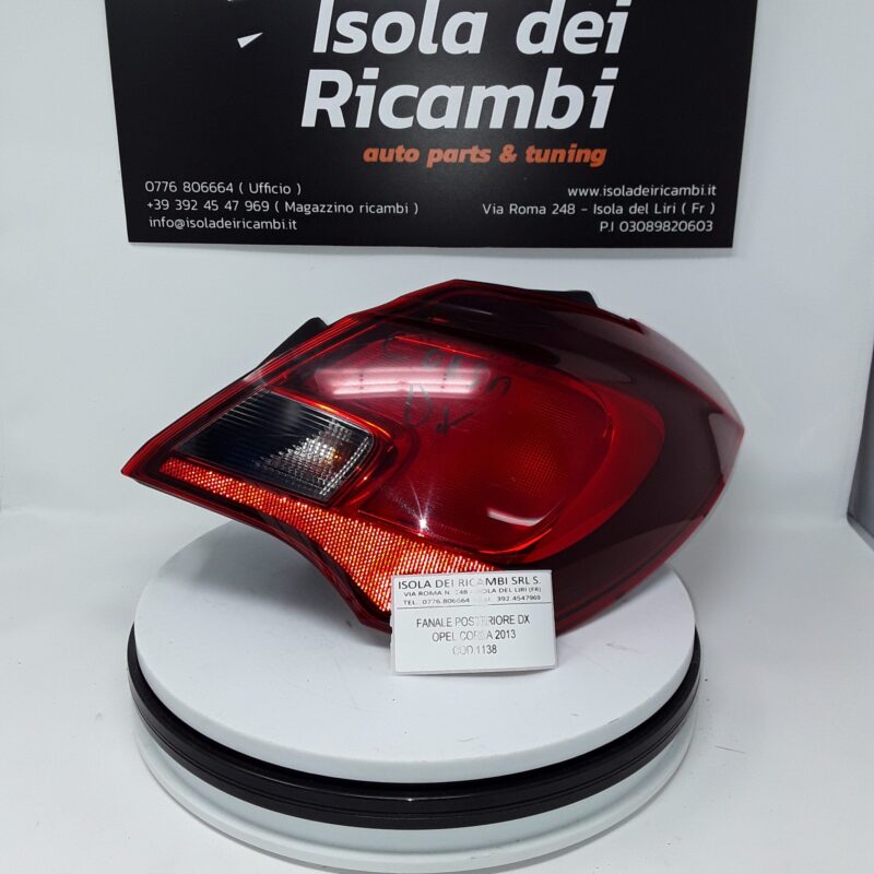 Fanale Usato -  Posteriore Destro Opel Corsa 2013