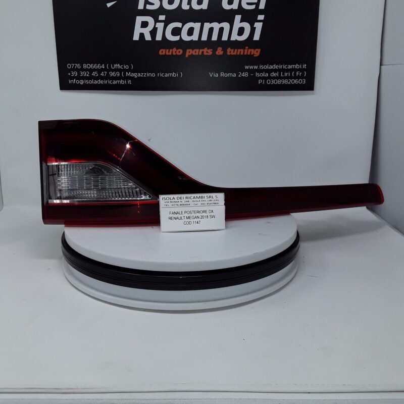 Fanale Usato - Posteriore Sinistro Renault Megane Sw Anno 2018