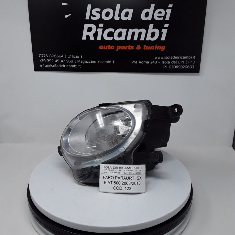 Faro Paraurti Usato - Fiat 500 Sinistro Anno 2008/2010