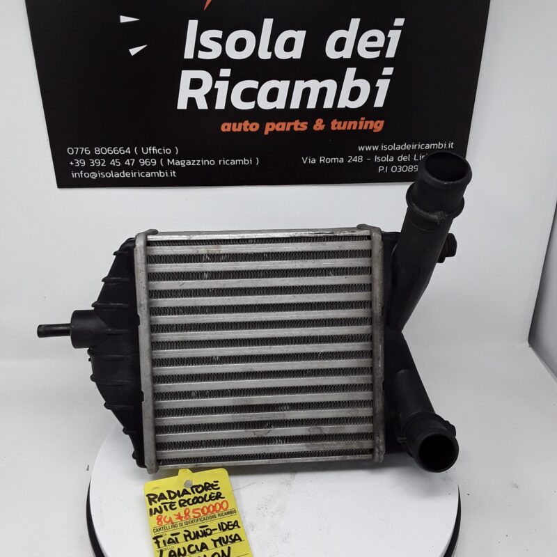 Radiatore Intercooler Usato - Lancia Musa / Ypsilon - Fiat Idea / Punto  1.3 MJT