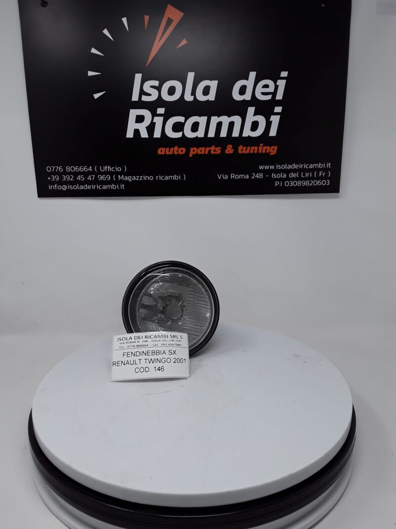 Fendinebbia Usato - Sinistro Renault Twingo Anno 2001