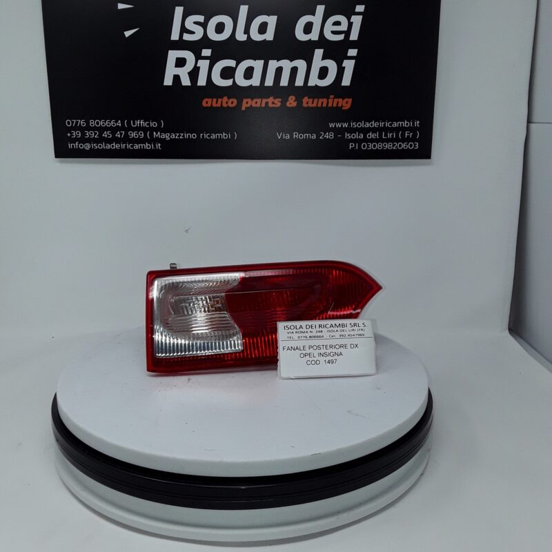 Fanale Usato -  Posteriore Destro Opel Insignia
