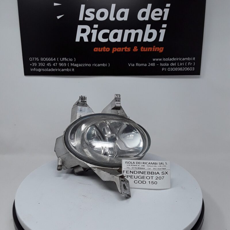 Fendinebbia Usato - Sinistro Peugeot 207