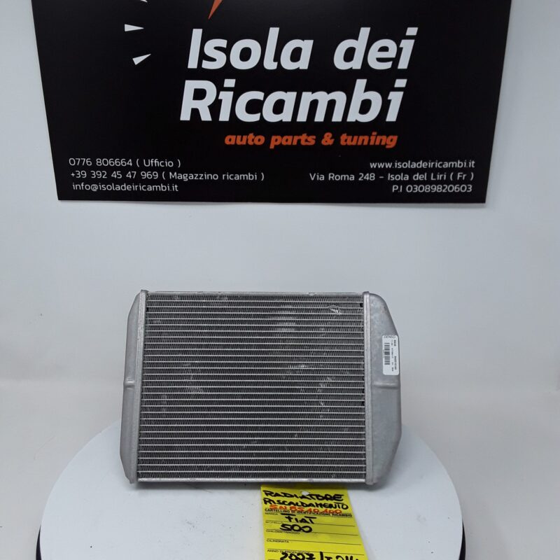 Radiatore Intercooler Usato - Fiat 500  Anno 2007/2014 Benzina