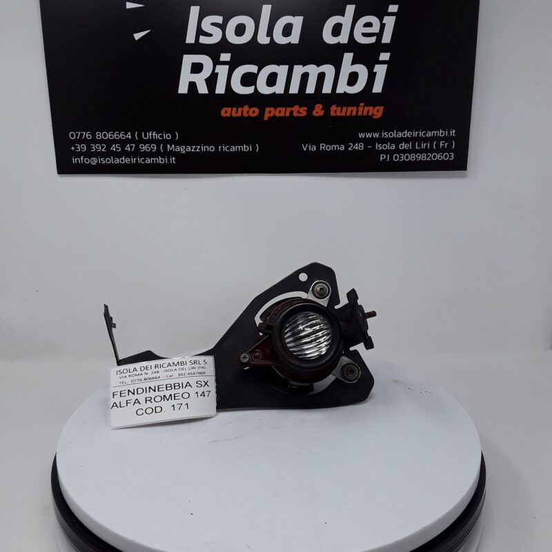 Fendinebbia Usato - Sinistro Alfa Romeo 147
