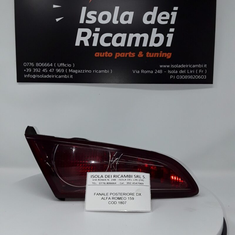 Fanale Usato -  Posteriore Destro Alfa Romeo 159 Sw