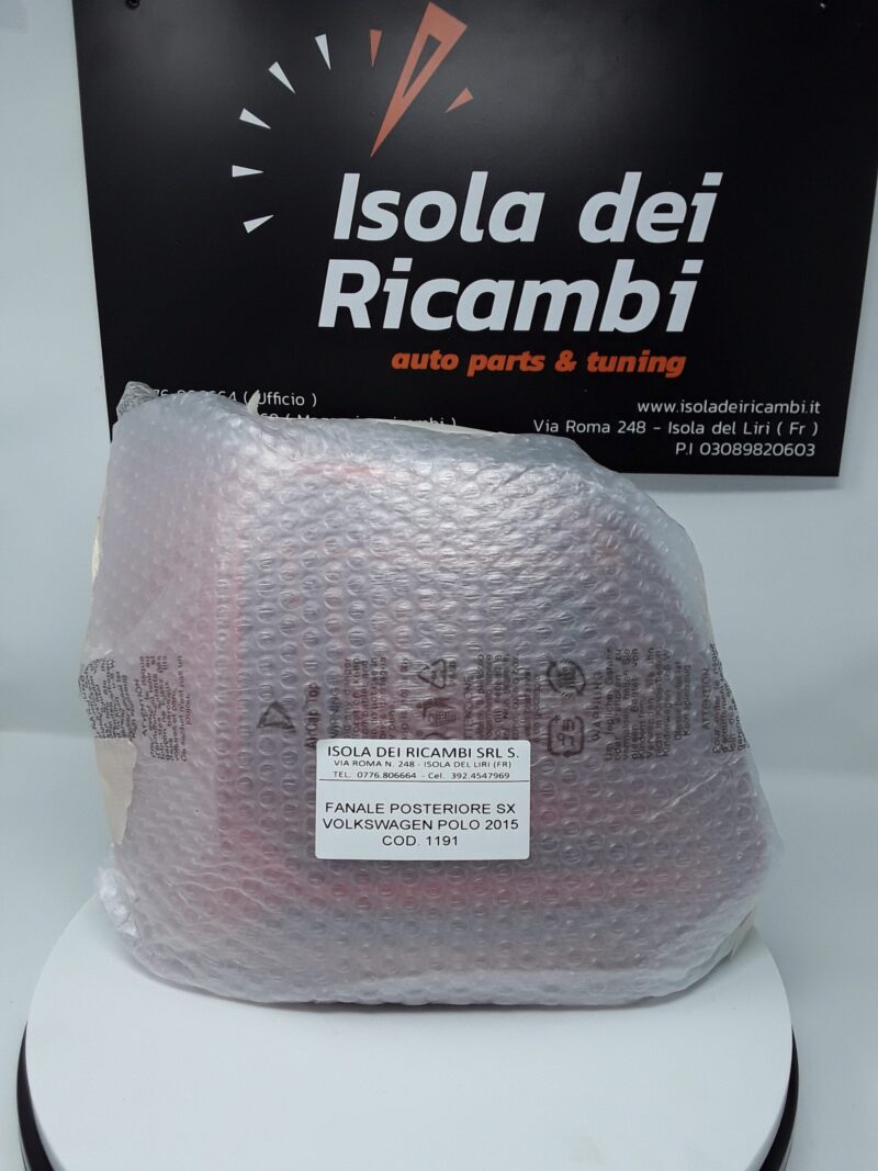 Fanale Usato -  Posteriore Sinistro Volkswagen Polo Anno 2015