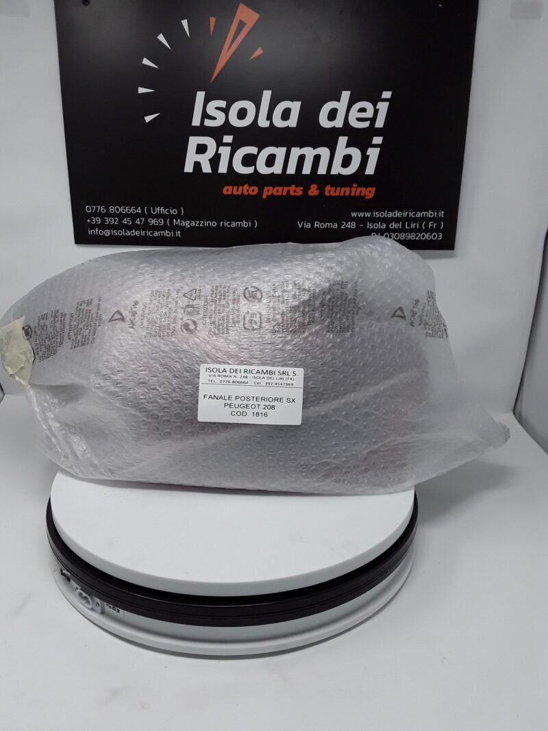 Fanale Usato -  Posteriore Sinistro Peugeot 208