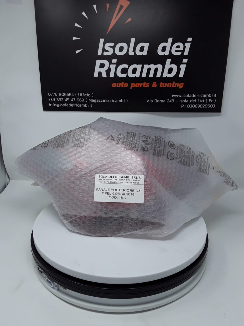 Fanale Usato -  Posteriore Destro Opel Corsa Anno 2018