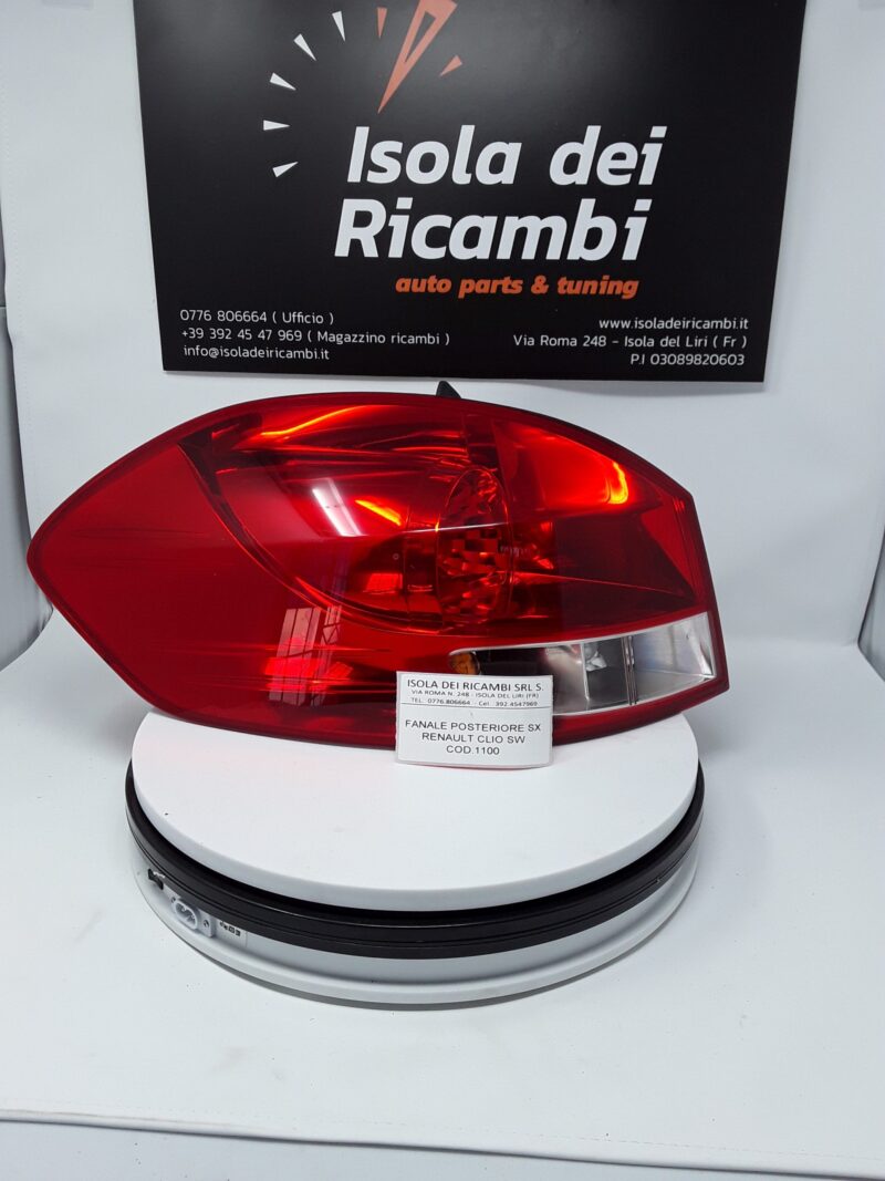 Fanale Usato -  Posteriore Sinistro Renault Clio SW