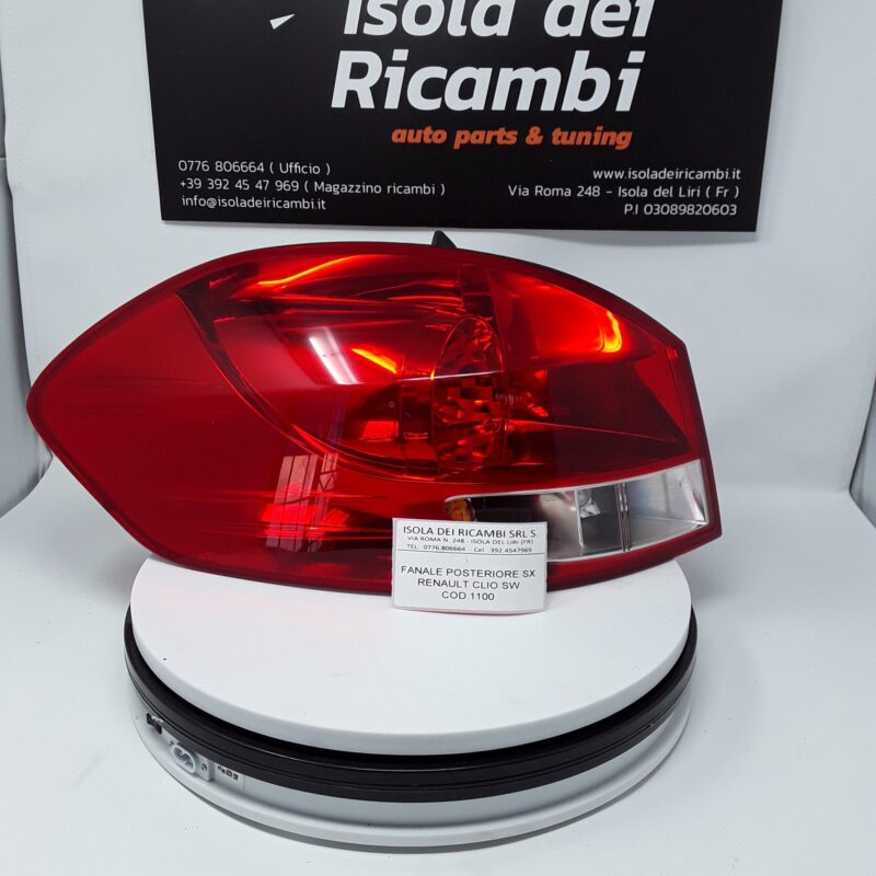 Fanale Usato -  Posteriore Sinistro Renault Clio SW