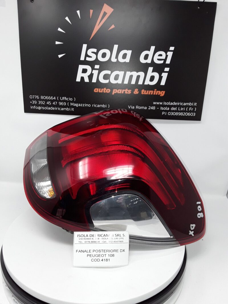 Fanale Usato - Posteriore Destro Peugeot 108