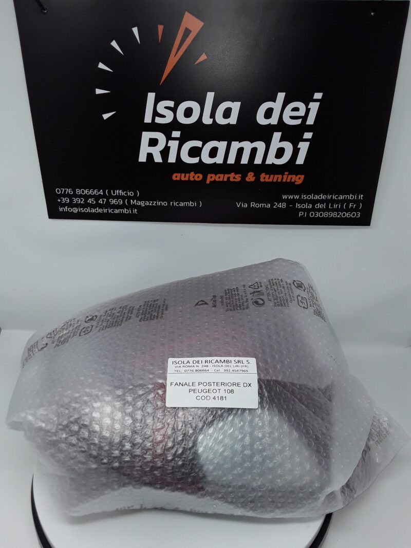 Fanale Usato - Posteriore Destro Peugeot 108